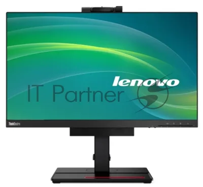 Монитор 24" Lenovo ThinkCentre TIO24Gen5 IPS FHD, 60 Гц, 4 мс, 16:9, 250 кд/м², HDMI 1.4, DP 1.2, встроенная веб-камера (FHD), встроенный микрофон, встроенные динамики (2x3 Вт), черный
