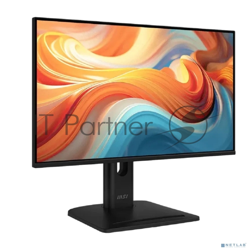 Монитор 24" MSI PRO MP245PG E14 IPS FHD, 144 Гц, 1 мс (MPRT), 16:9, 300 кд/м², HDMI 2.0, DP 1.2a, VGA, встроенные динамики (2x2 Вт), Adaptive-Sync, поворотная подставка, черный