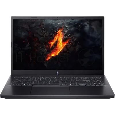 Ноутбук ACER NITRO V15/ANV15-52-92DD/15.6"/IPS/Intel Core i9 13900H/16Gb/512Gb/NVIDIA GeForce RTX 5060 8Gb/Без ОС/черный/2.11kg