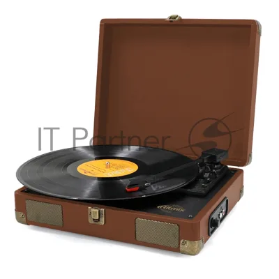 Проигрыватель винила RITMIX LP-100 Brown leather