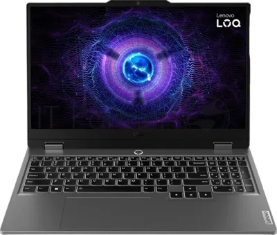 Ноутбук Lenovo LOQ 15IRX9/15.6"/IPS/Intel Core i5 13450HX/16Gb/512Gb/SSD/NVIDIA GeForce RTX 4050 6Gb/Без ОС/серый/2.38kg