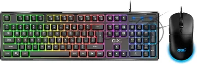 Комплект клавиатура+мышь Genius Scorpion KM-GX6 проводной, USB, 3200 DPI, черный