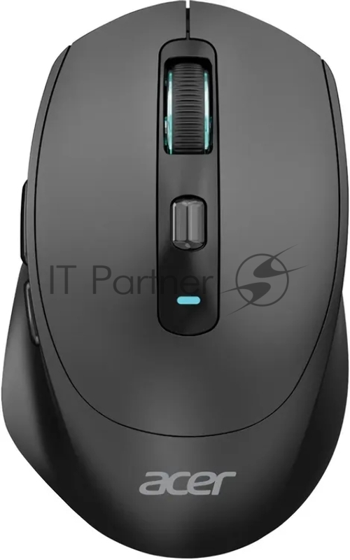 Мышь Acer OMR504 черный оптическая 3200dpi silent беспров. BT/Radio USB 4but (ZL.MCE11.01D)