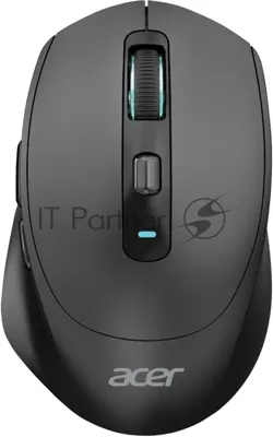 Мышь Acer OMR504 черный оптическая 3200dpi silent беспров. BT/Radio USB 4but (ZL.MCE11.01D)