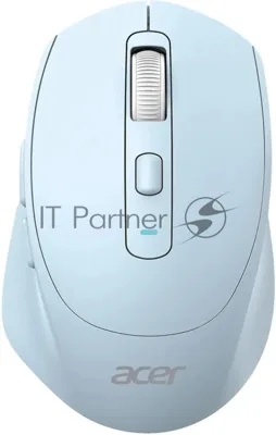 Мышь Acer OMR504 голубой оптическая 3200dpi silent беспров. BT/Radio USB 4but (ZL.MCE11.01E)
