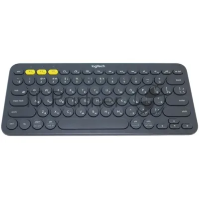 Клавиатура беспроводная Logitech K380 (920-007590) темно-серый (неоригинальная гравировка)