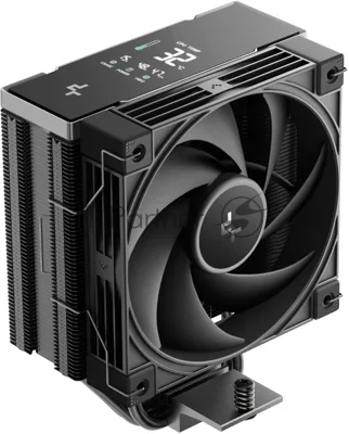 Кулер для процессора DEEPCOOL AK400 G2 DIGITAL NYX LGA1851/1700/1200/115X/AM5/AM4 (12шт/кор, TDP 220W, PWM, Fan 120mm, 4 тепл. трубки, черный) RET