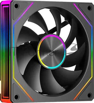 Вентилятор для корпуса PcCooler FG120R Reverse ARGB 120х120x25 черный 4-pin 28.4дБ (FG120R ARGB BK) Ret
