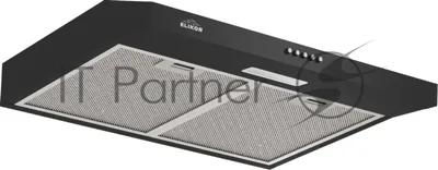 Вытяжка подвесная Elikor Eco ONE 60 BK чёрный, 60 см, 400 м³/ч, 51 дБ