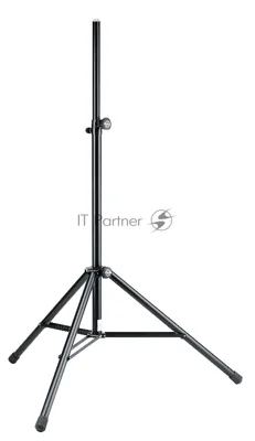 Стойка для акустической системы K&M 21460-009-55 высота от 1375 до 2185 мм, диаметр трубы 35 мм, зажимной винт и стопорная накладка, материал - алюминий, цвет черный