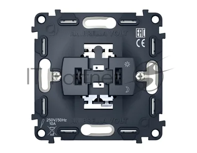 Механизм 1-клавишного выключателя Ambrella Volt 10A-250V QUANT VM101