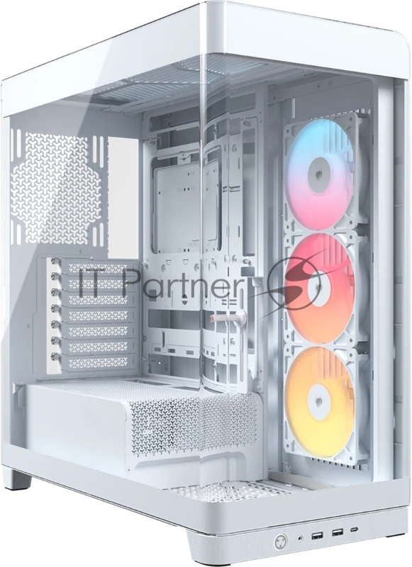 Корпус Corsair 4500X RS-R ARGB White, Midi-Tower, белый, 3 x 120 мм
