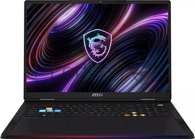 Ноутбук MSI Raider 18 Max HX A2WI-1048RU/18"/miniLED/Intel Core Ultra 9 290HX Plus/32Gb/2Tb/SSD/NVIDIA GeForce RTX 5080 16Gb/Windows 11 Home/черный/3.6kg