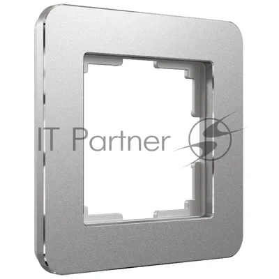 Рамка на 1 пост Platinum (алюминий) W0012606