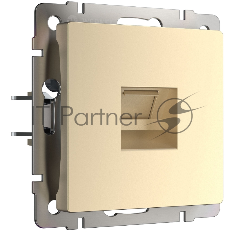 Розетка Ethernet RJ-45 (шампань)