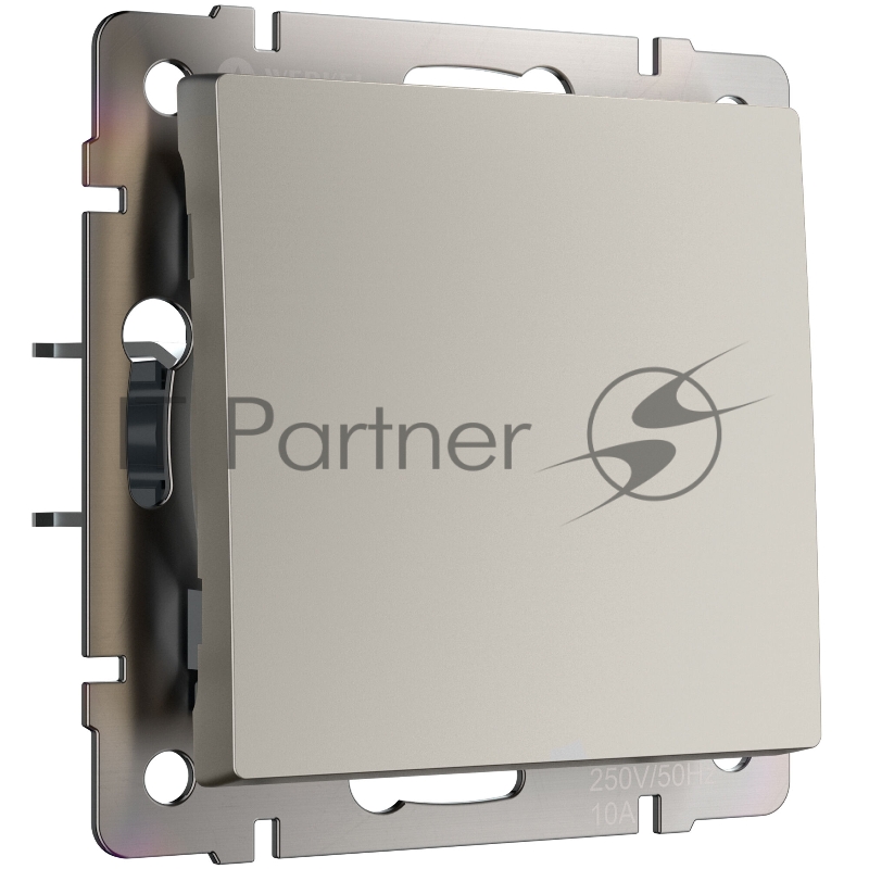 Выключатель одноклавишный (дымчатый)