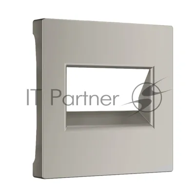 Накладка для двойной розетки Еthernet RJ-45 (дымчатый)