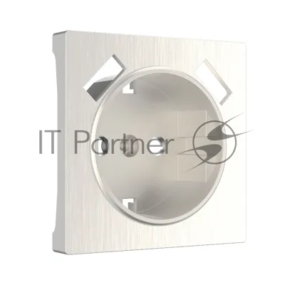 Накладка для розетки USB (перламутровый рифленый)
