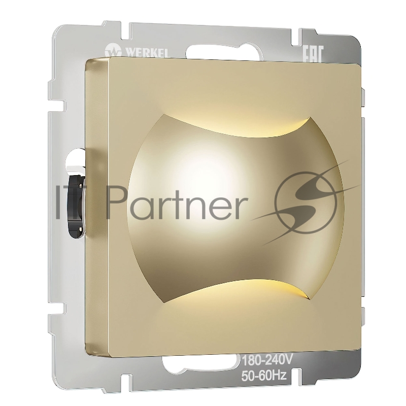 Встраиваемая LED подсветка Werkel Moon W1154511 (шампань)