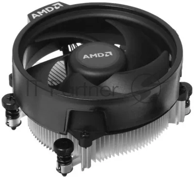 Кулер для процессора AMD Wraith Stealth OEM, 92 мм, алюминий, 2600 об/мин, 30 дБ, 4 pin PWM, 65 Вт, высота 55 мм