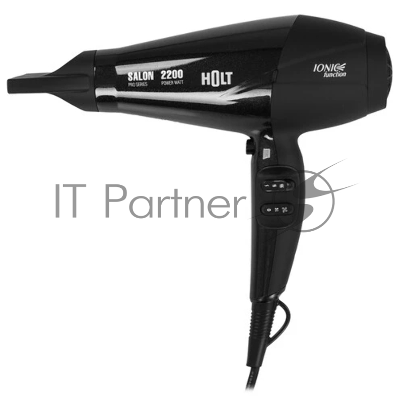 Фен HOLT HT-HD-008 черный, 2200 Вт