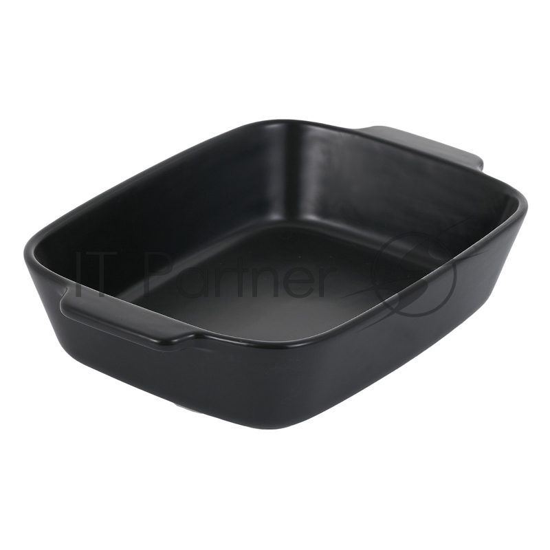 Форма для запекания MATTE BLACK прямоугольная 29,5х20,5х6,5см, жаропрочная керамика