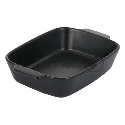 Форма для запекания MATTE BLACK прямоугольная 29,5х20,5х6,5см, жаропрочная керамика