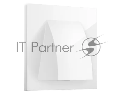 SP1158 Лицевая панель SIGMA (Белый глянец) для вывода кабеля QUANT PRO