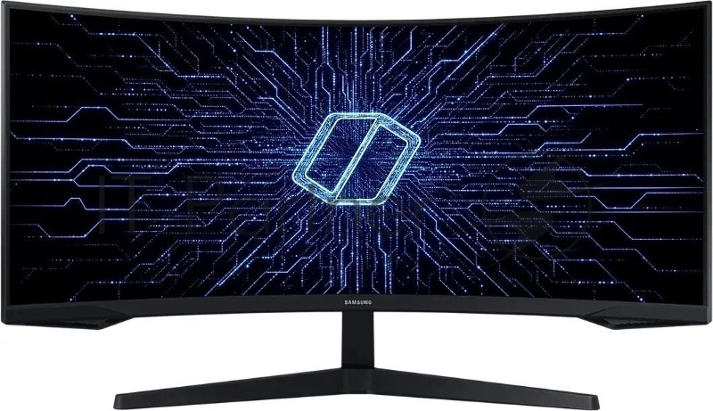 Монитор Samsung 34" LC34G55TWWPXEN черный VA LED 1ms 21:9 HDMI матовая 250cd 178гр/178гр 3440x1440 165Hz DP UW 5.6кг