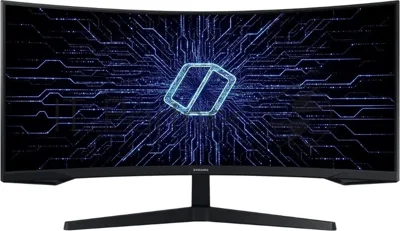 Монитор Samsung 34" LC34G55TWWPXEN черный VA LED 1ms 21:9 HDMI матовая 250cd 178гр/178гр 3440x1440 165Hz DP UW 5.6кг