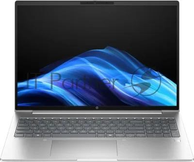 Ноутбук HP ProBook 4 G1i/16"/IPS/Intel Core Ultra 5 225U/16Gb/256Gb/SSD/Intel Graphics/Windows 11 Pro/серебристый/1.74kg