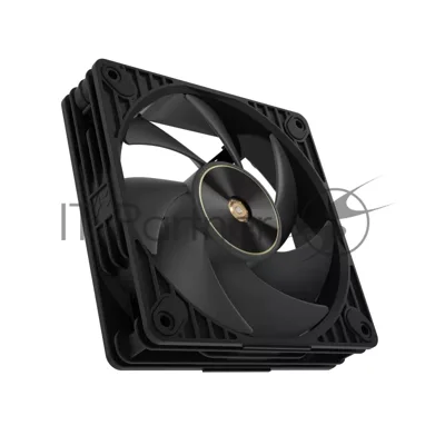 Вентилятор в корпус ASUS PROART PF120 FAN PWM BLACK 3IN1 черный, 120x120x28 мм, 3000 об/мин, 39 дБ, 4 pin