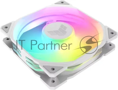 Вентилятор в корпус ASUS TUF GAMING TR120 FAN ARGB REVERSE WHITE белый, 120x120x28 мм, 2000 об/мин, 29 дБ, 4 pin
