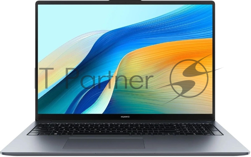 Ноутбук Huawei MateBook D16 MCLG-X/16"/IPS/Intel Core i5 13420H/16384Mb/1000Gb SSD/Intel UHD Graphics/DOS/серый/1.68kg