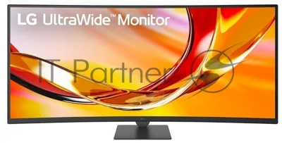 Монитор 34" LG UltraWide 34U620B-B VA 3440x1440, 144 Гц, 5 мс, 21:9, 300 Кд/м², 1xDisplayPort 1.4, 2xHDMI 1.4, изогнутый экран (1800R), черный