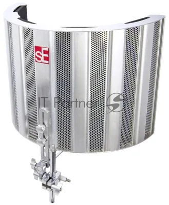 Акустический экран sE Electronics RF SPACE Filter для устранения отраженных звуковых волн и интерференции на капсюле. Улучшенает звуковые характеристики комнаты и микрофона.