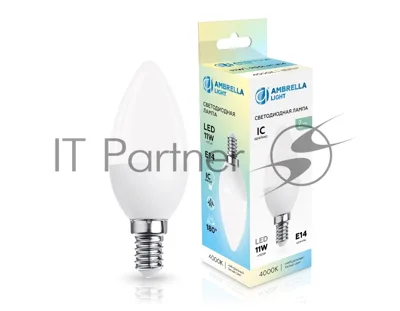 Светодиодная лампа 371114 LED C37 11W IC E14 4000K 175-265V