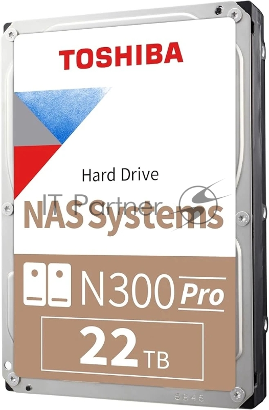 Жесткий диск HDD Toshiba N300 Pro 22Tb 7200rpm SATA-III 1024Mb 3.5"