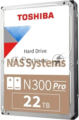 Жесткий диск HDD Toshiba N300 Pro 22Tb 7200rpm SATA-III 1024Mb 3.5"