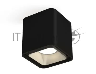 Светильник Ambrella Light XS7841003 SBK/SSL черный песок/серебро песок MR16 GU5.3 (C7841, N7703)
