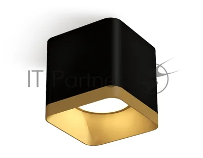Светильник Ambrella Light XS7806004 SBK/SGD черный песок/золото песок MR16 GU5.3 (C7806, N7704)