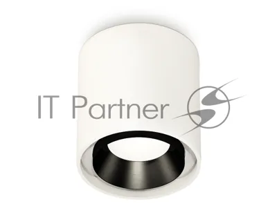 Светильник Ambrella Light XS7722002 SWH/PBK белый песок/черный полированный MR16 GU5.3 (C7722, N7031)