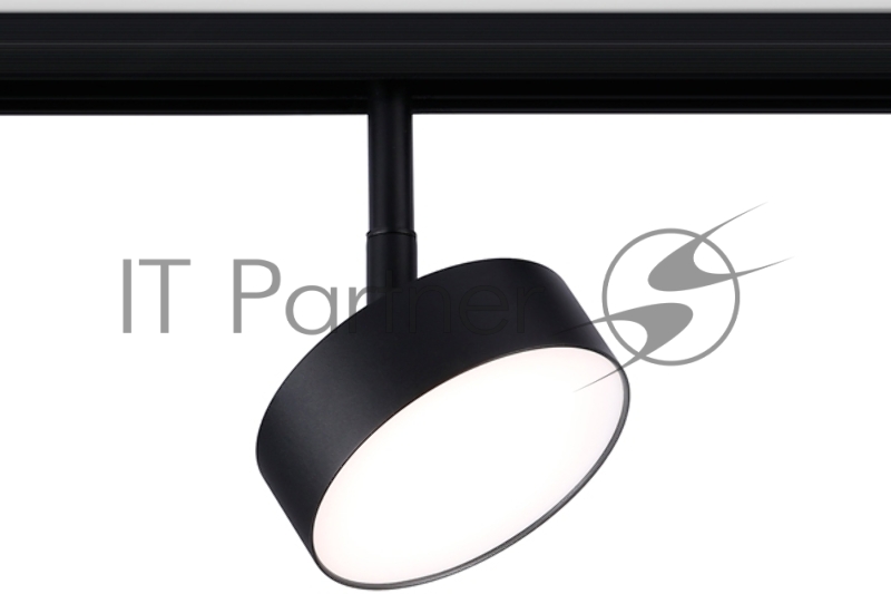 Светильник трековый светодиодный GL3853 BK черный IP20 12W 4200K 48V D95*30