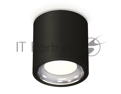 Светильник Ambrella Light XS7532011 SBK/PSL черный песок/серебро полированное MR16 GU5.3 (C7532, N7023)