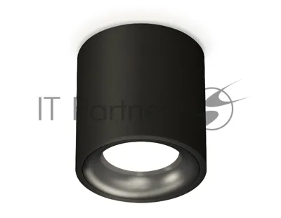 Светильник Ambrella Light XS7532021 SBK/PBK черный песок/черный полированный MR16 GU5.3 (C7532, N7011)
