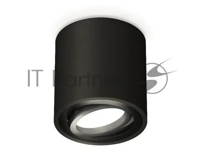 Светильник Ambrella Light XS7532002 SBK/PBK черный песок/черный полированный MR16 GU5.3 (C7532, N7002)