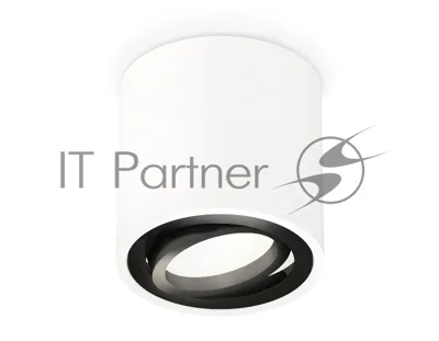 Светильник Ambrella Light XS7531002 SWH/PBK белый песок/черный полированный MR16 GU5.3 (C7531, N7002)