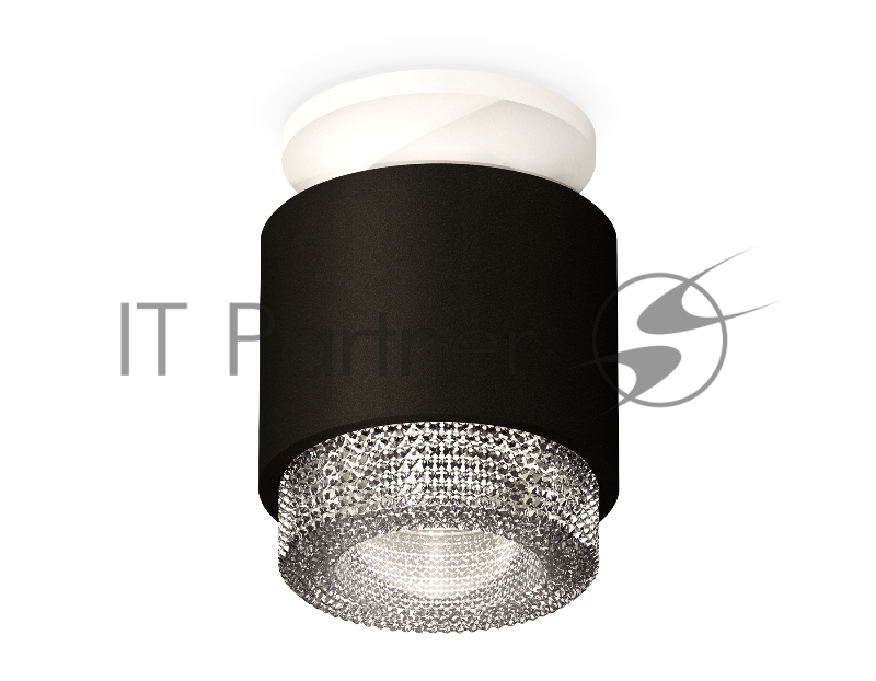 Светильник Ambrella Light XS7511042 SBK/SWH/CL черный песок/белый песок/прозрачный MR16 GU5.3 (N7925, C7511, N7191)