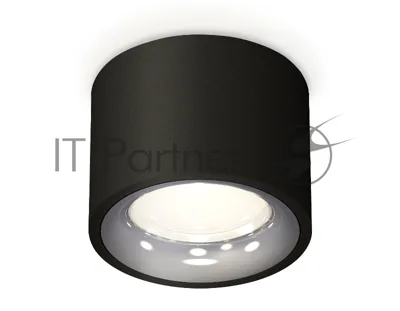Светильник Ambrella Light XS7511022 SBK/PSL черный песок/серебро полированное MR16 GU5.3 (C7511, N7012)