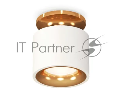 Светильник Ambrella Light XS7510121 SWH/PYG белый песок/золото желтое полированное MR16 GU5.3 (N7929, C7510, N7014)